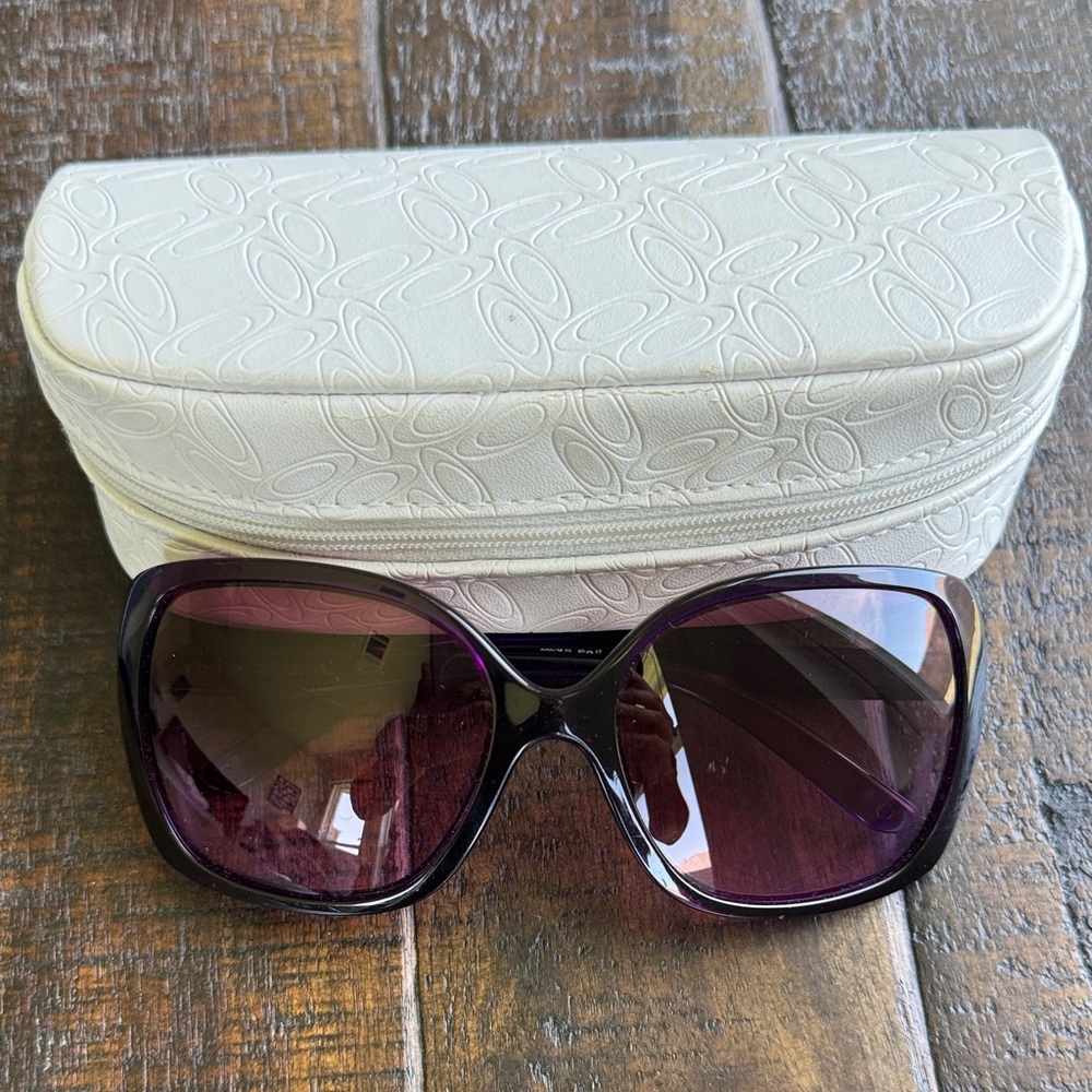 Oakley Purple Sunglasses with Case